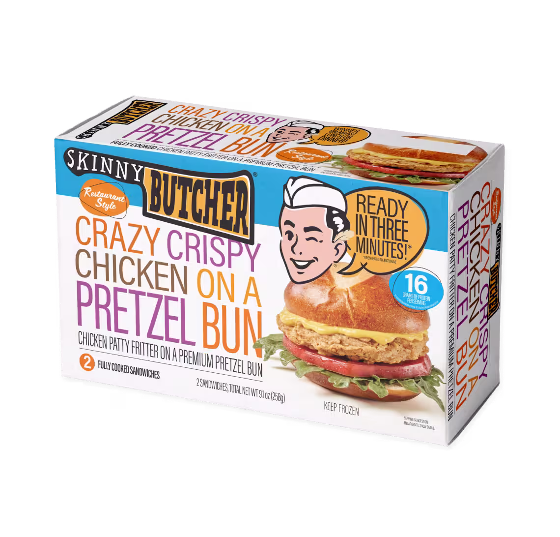 Crazy&nbsp;Crispy® Chicken on Pretzel Sandwiches