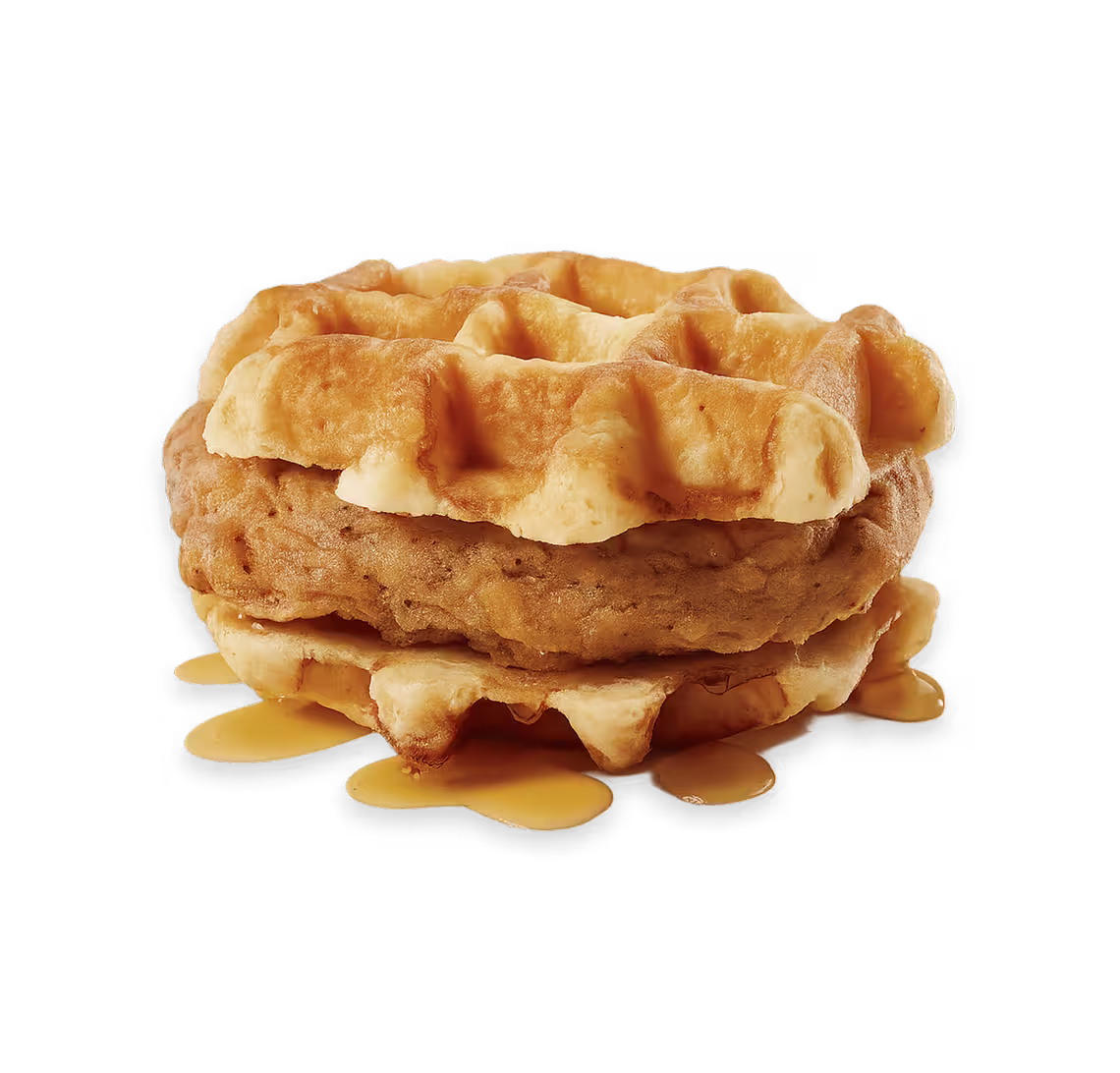Skinny Butcher Crazy Crispy® Chicken & Waffle Sandwich Prepared