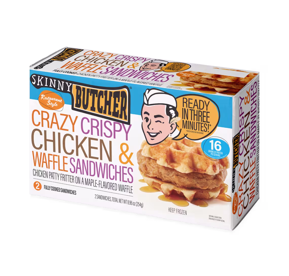 Crazy&nbsp;Crispy® Chicken & Waffle Sandwiches
