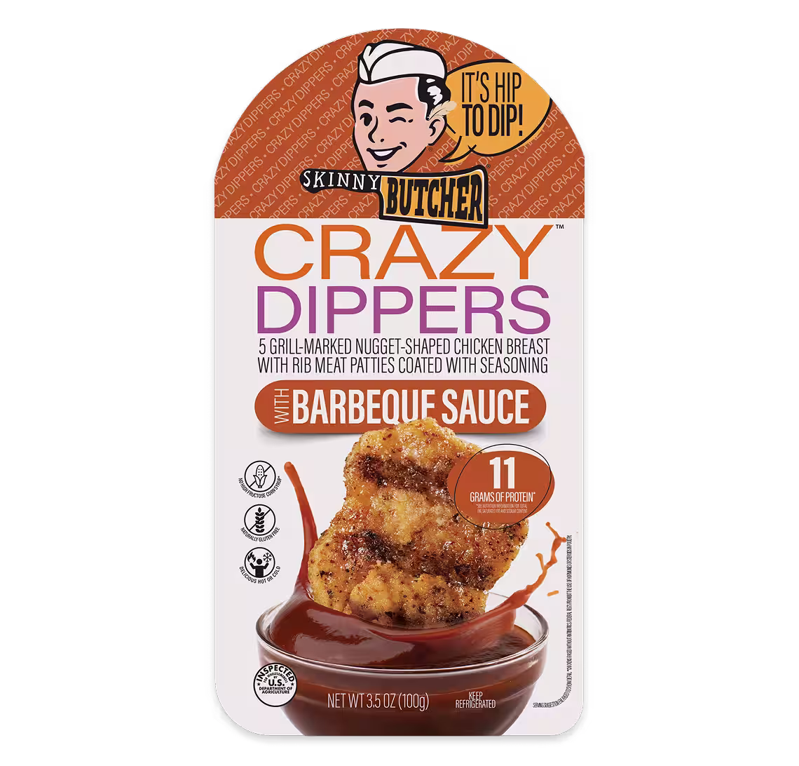 Crazy Grilled™ Dippers with Barbeque Sauce