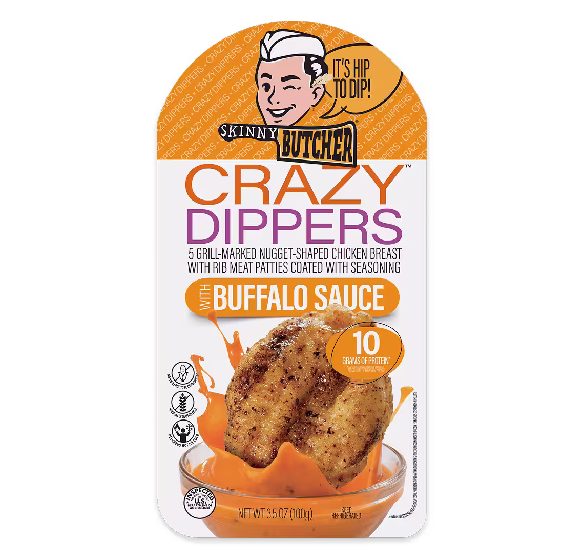 Crazy Grilled™ Dippers with Buffalo Sauce