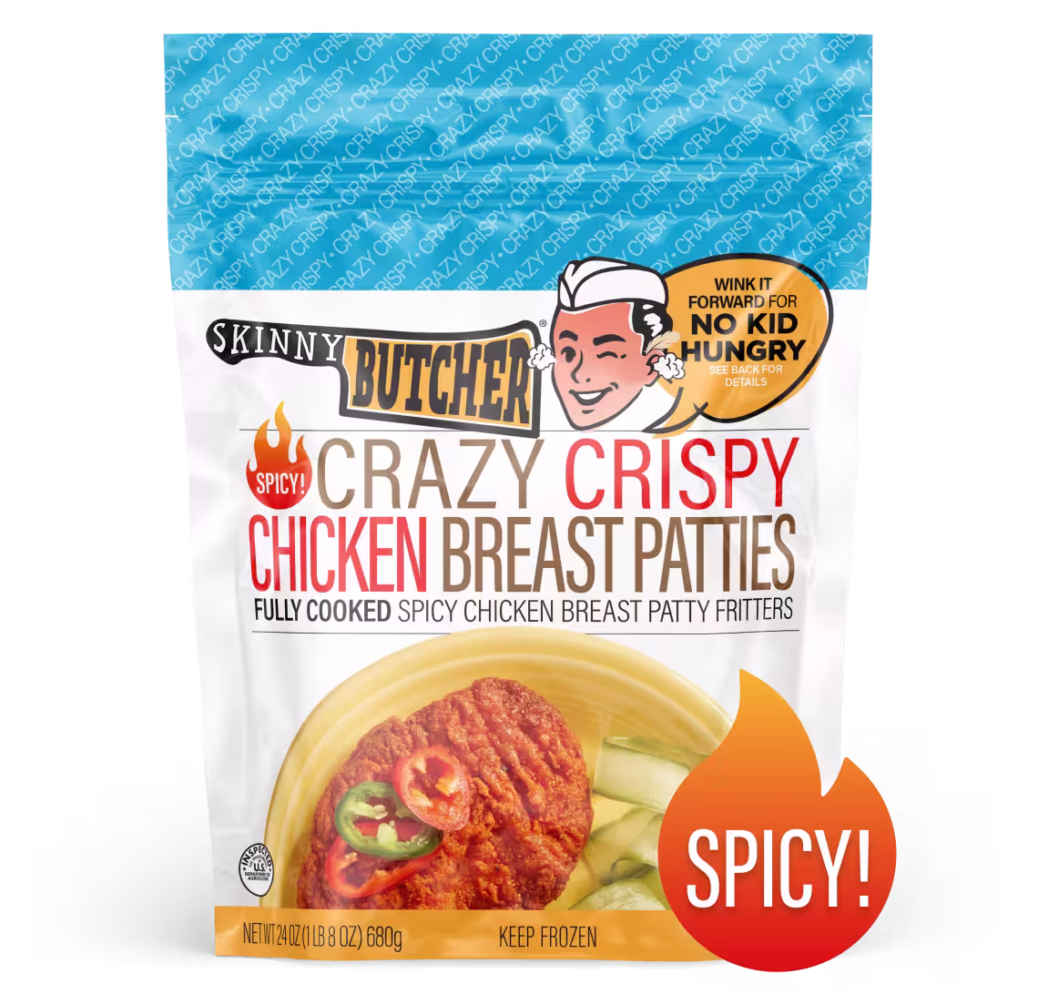Spicy! Crazy&nbsp;Crispy® Chicken&nbsp;Breast Patties