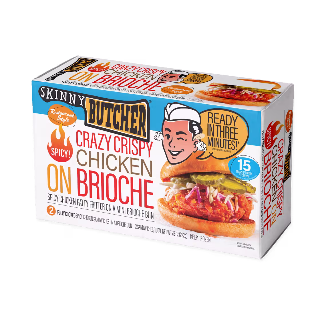 Spicy Crazy&nbsp;Crispy® Chicken on Brioche Sandwiches